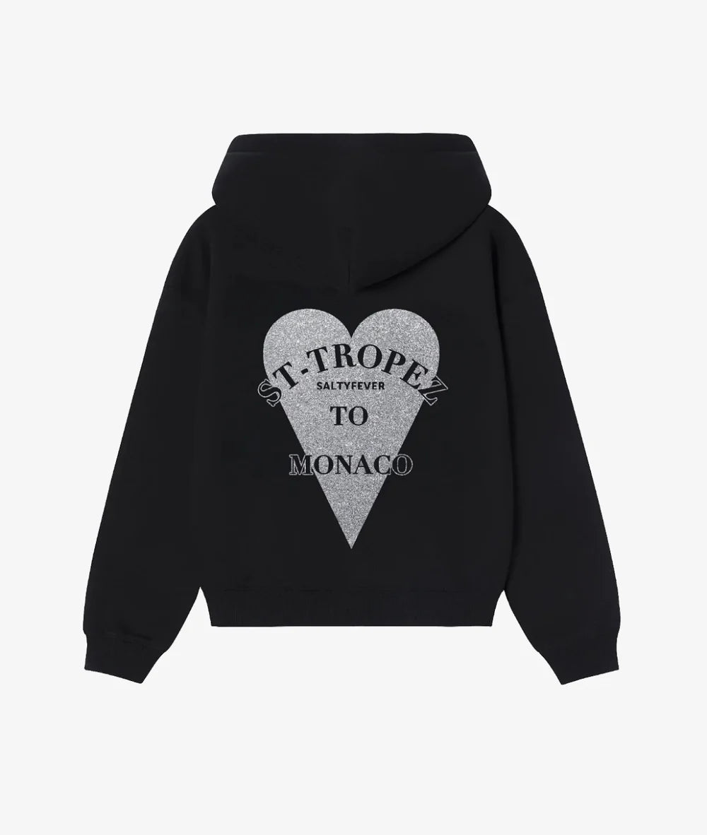 Z&V Hoodie Noir St-Tropez
